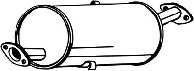 Средний глушитель выхлопных газов BOSAL 171-377