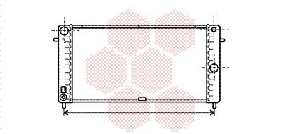 Radiators, Motora dzesēšanas sistēma VAN WEZEL 37002106