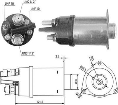 Ievilcējrelejs, Starteris MAGNETI MARELLI 940113050495