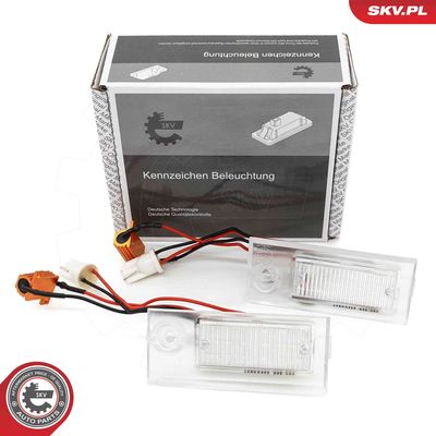 Numurzīmes apgaismojuma lukturis ESEN SKV 72SKV503