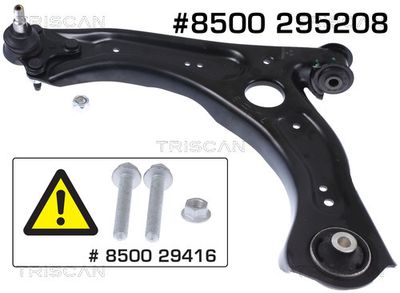 Neatkarīgās balstiekārtas svira, Riteņa piekare TRISCAN 8500 295208