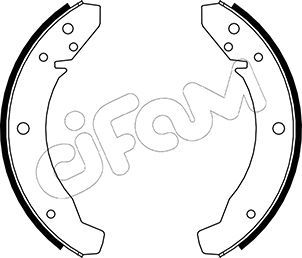 Комплект тормозных колодок CIFAM 153-459