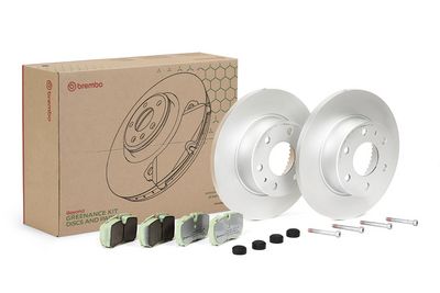Bremžu komplekts, Disku bremzes BREMBO KT 10 023