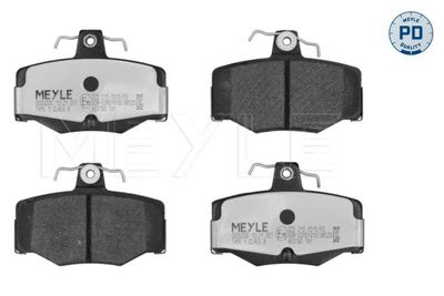 Bremžu uzliku kompl., Disku bremzes MEYLE 0252154515PD