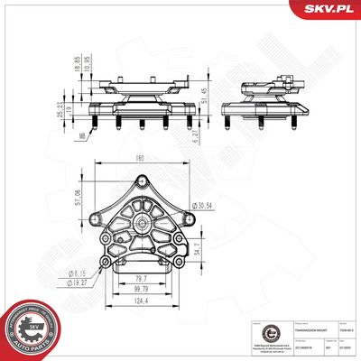 Piekare, Automātiskā pārnesumkārba ESEN SKV 75SKV813