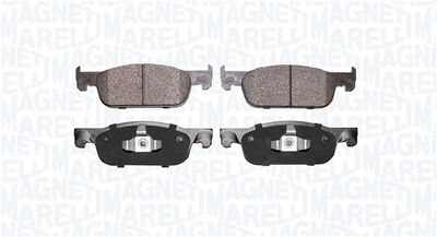 Bremžu uzliku kompl., Disku bremzes MAGNETI MARELLI 363916060892