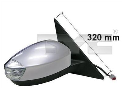 Наружное зеркало TYC 310-0122
