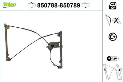 Стеклоподъемник VALEO 850788