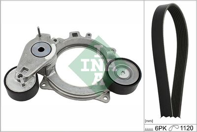 Поликлиновой ременный комплект Schaeffler INA 529057310