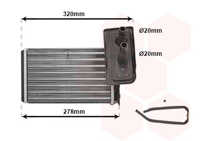 Siltummainis, Salona apsilde VAN WEZEL 43006099