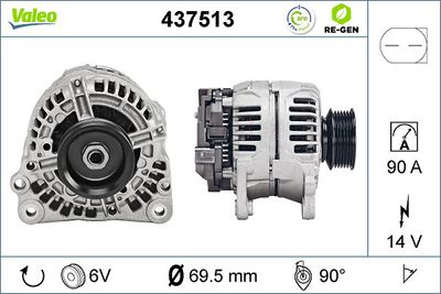 Ģenerators VALEO 437513
