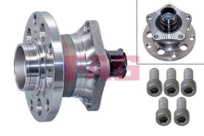 Riteņa rumbas gultņa komplekts Schaeffler FAG 713 6105 00