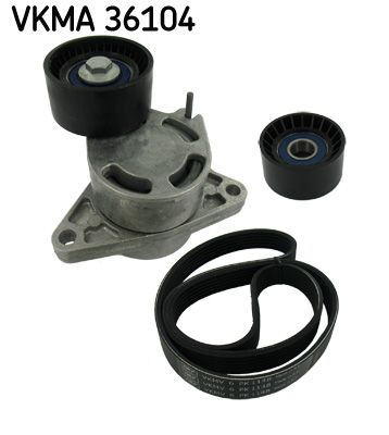 Поликлиновой ременный комплект SKF VKMA 36104