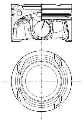 Поршень MAHLE 001 PI 00216 002