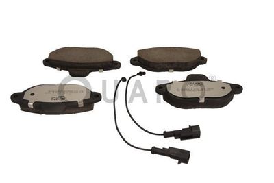 Комплект тормозных колодок, дисковый тормоз QUARO QP0042C