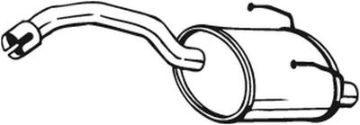 Глушитель выхлопных газов конечный BOSAL 148-357