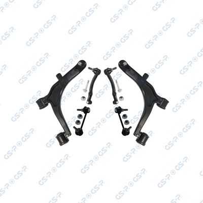 Ремкомплект, поперечный рычаг подвески GSP S990048SK