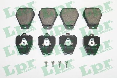 Комплект тормозных колодок, дисковый тормоз LPR 05P2101