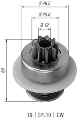 Zobrats, Starteris MAGNETI MARELLI 940113020054