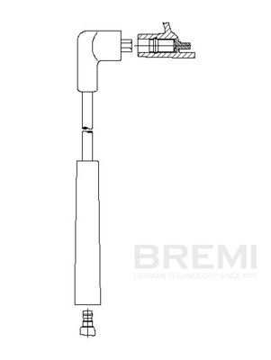 Провод зажигания BREMI 430/45