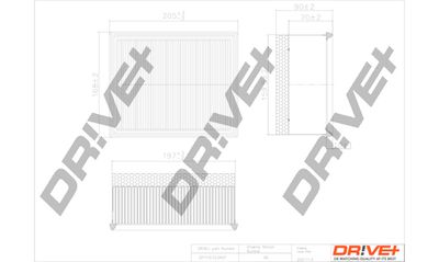 Воздушный фильтр Dr!ve+ DP1110.10.0407
