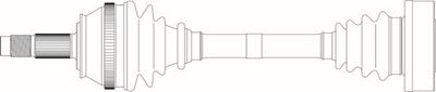 Приводной вал GENERAL RICAMBI AR3057