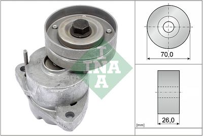 Натяжитель ремня, клиновой зубча Schaeffler INA 534 0118 20