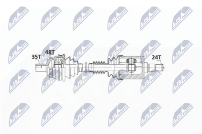 Приводной вал NTY NPW-ME-023