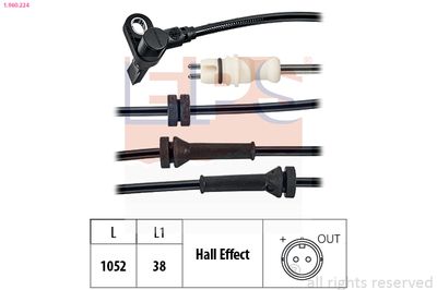 Devējs, Riteņu griešanās ātrums EPS 1.960.224