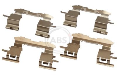 Комплектующие, колодки дискового тормоза A.B.S. 1631Q