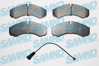 Bremžu uzliku kompl., Disku bremzes SAMKO 5SP684C