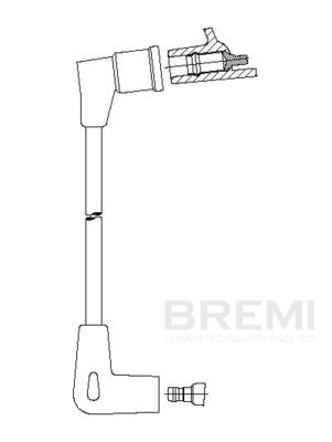 Augstsprieguma vads BREMI 312/30