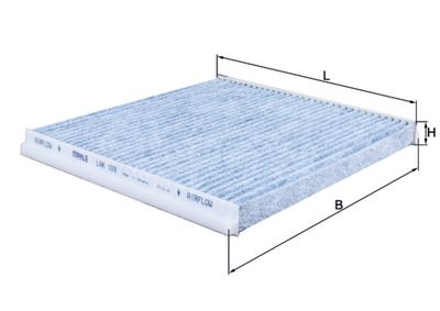 Filtrs, Salona telpas gaiss KNECHT LAK 109