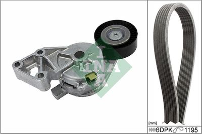 Поликлиновой ременный комплект Schaeffler INA 529 0465 10