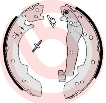 Bremžu loku komplekts BREMBO S 68 505