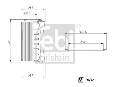 Hidrofiltrs, Automātiskā pārnesumkārba FEBI BILSTEIN 196321