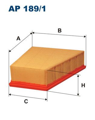 Воздушный фильтр FILTRON AP 189/1