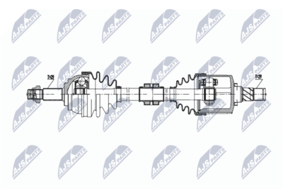 Приводной вал NTY NPW-NS-169
