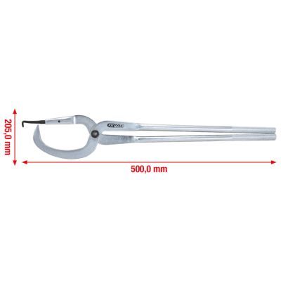 Bremžu loku atsperes montāžas stangas KS TOOLS 450.0320