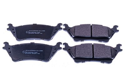 Bremžu uzliku kompl., Disku bremzes DENCKERMANN B111586