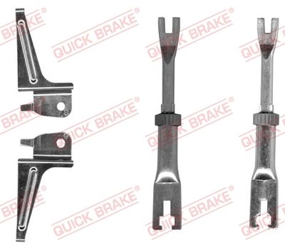 QUICK BRAKE 10853008 Regulatora komplekts, Trumuļu