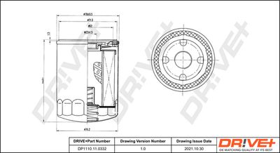 Масляный фильтр Dr!ve+ DP1110.11.0332