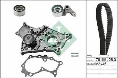 Ūdenssūknis + Zobsiksnas komplekts Schaeffler INA 530 0422 30