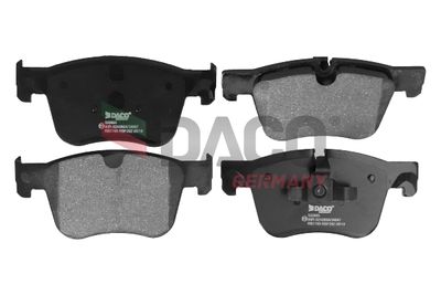 Bremžu uzliku kompl., Disku bremzes DACO 322805