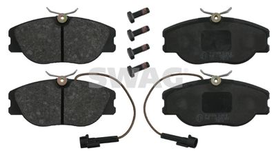 Bremžu uzliku kompl., Disku bremzes SWAG 70 91 6239