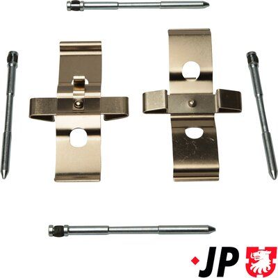 Комплектующие, колодки дискового тормоза JP GROUP 1164004110