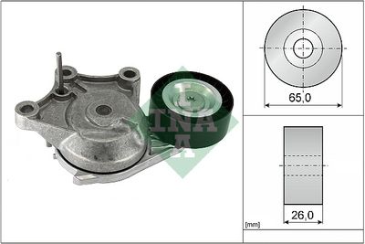 Siksnas spriegotājs, Ķīļsiksna Schaeffler INA 534090310