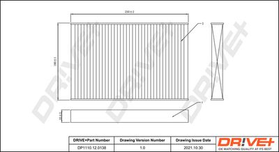 Фильтр, воздух во внутренном пространстве Dr!ve+ DP1110.12.0138