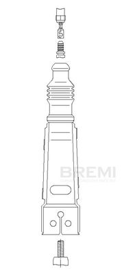 Вилка, свеча зажигания BREMI 13338A5