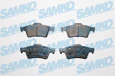 SAMKO 5SP907 Bremžu uzliku kompl., Disku